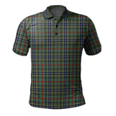 Clan Bisset Tartan Polo Shirt YH97 Bisset Tartan Tartan Polo